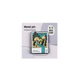 Значок металлический MESHU "Polaroid frame",эмаль,MS_536720