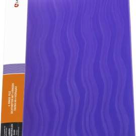 Папка на 4 кольца 25мм Волна фиолетовая, Lamark,RF0069-WVL