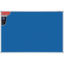 Доска фетровая Berlingo "Premium", 60*90см, синяя, алюминиевая рамка,SDf_07050