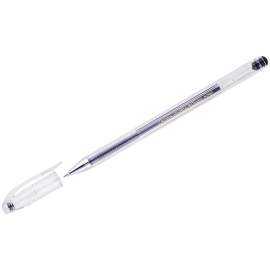 Ручка гелевая Crown "Hi-Jell" черная, 0,5мм, штрих-код,HJR-500B