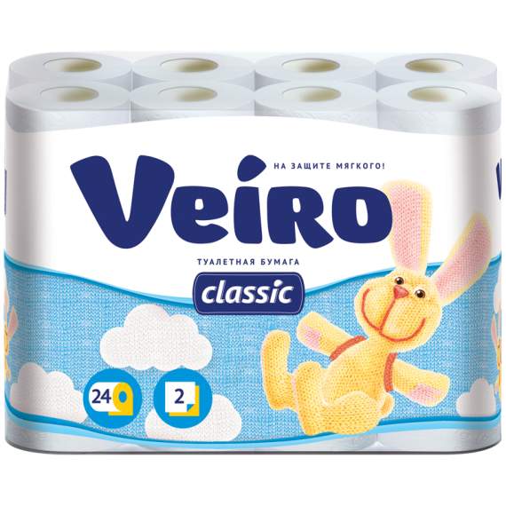 Бумага туалетная Veiro 