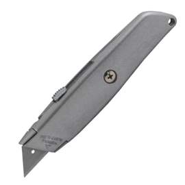 Нож канцелярский 19мм Lamark, профессиональный, метал.корпус, CK0207