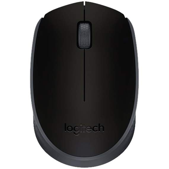 Мышь беспроводная Logitech M171, черный, 2btn+Roll,910-004424