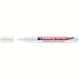Маркер-краска Edding "8750" белая, 2-4мм, для промышленной графики,E-8750/49 / 87770