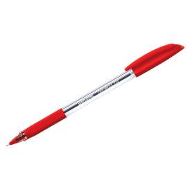 Ручка шариковая Berlingo "Triangle 110" красная, 0,7мм, грип,CBp_07112