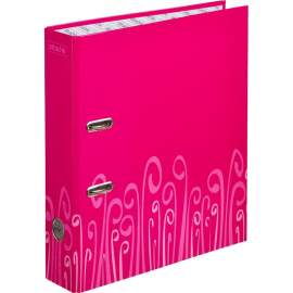 Папка-регистратор  Attache "Fantasy", 75мм, ламин.картон, розовая, узор,219509,1171053