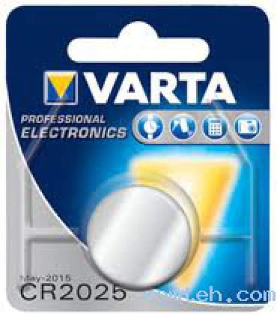Батарейка Varta 6025 CR2025 1шт/бл 6025101401