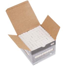 Мел белый Гамма, 100шт., мягкий, квадратные, карт коробка,2308193