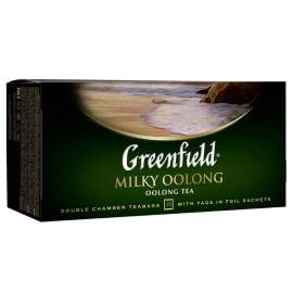 Чай Greenfield "Milky Oolong", 25 фольг. пакетиков по 2г,1067-10,1067-15
