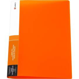 Папка на 2 кольца 25мм НЕОН оранжевая, Lamark,RF0067-IMOR