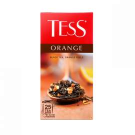Чай Tess Orange черный чай в пакетиках, 25 шт