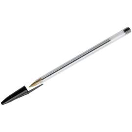 Ручка шариковая одноразовая, черная OfficeSpace, 0,7мм, BPb_15927