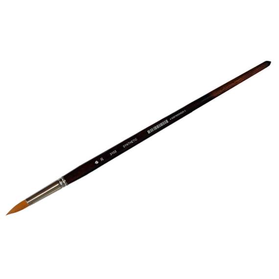 Кисть художественная синтетика, ХМ, удлиненная ручка, круглая №20,3103120