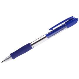 Ручка шариковая автоматическая Pilot "Super Grip" синяя,узел0,7мм,ЛИНИЯ 0,32мм,син грип,BPGP-10R-F-L