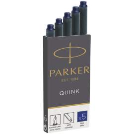 Картриджи чернильные Parker "Cartridge Quink" синие, 5шт.,1950384