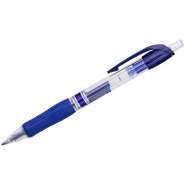 Ручка гелевая автоматическая Crown "CEO Jell" синяя, 0,7мм, грип,AJ-5000R