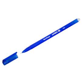 Ручка гелевая стираемая Berlingo "Apex E", синяя, 0,5мм, трехгранная,CGp_50212