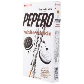 Печенье соломка Lotte PEPERO white cookie ( с орео) 32г, 8801062636358