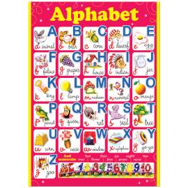 Плакат настенный Русский Дизайн "Alphabet", 490*690мм,18523