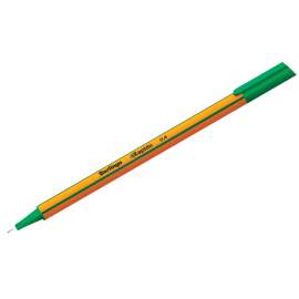 Ручка капиллярная Berlingo "Rapido" зеленая, 0,4мм, трехгранная,CK_40103