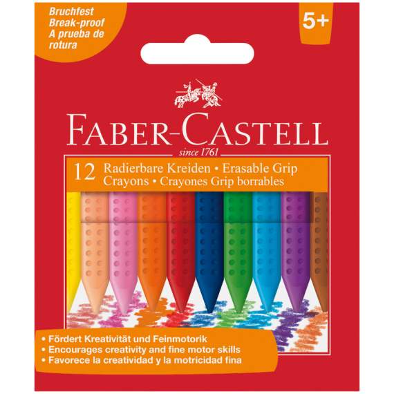 Мелки пластиковые Faber-Castell 