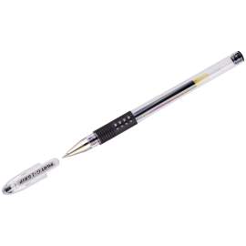 Ручка гелевая Pilot "G-1 Grip" черная, узел 0,5мм, ЛИНИЯ 0,3мм грип,BLGP-G1-5-B
