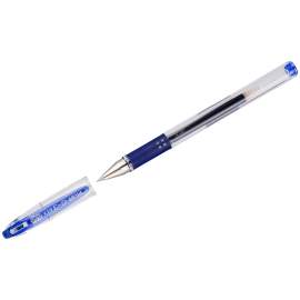 Ручка гелевая Pilot "G-3" синяя, узел 0,38мм,ЛИНИЯ 0,2мм, грип,BLN-G3-38-L