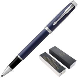 Ручка подарочная роллер Parker IM BLUE CT тонкая,черный,1931661