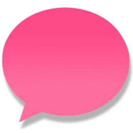 Самоклеящийся блок фигурный 66*72мм 50л, розовый неон, Lamark "Диалог",SN0141-PK