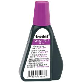 Штемпельная краска Trodat, 28мл, фиолетовая (52986),7011ф