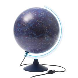 Глобус "Звездное небо" Globen, 32см,  с подсветкой на круглой подставке,Ке013200277