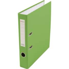 Папка-регистратор PP 50мм светло-зеленый,металл.окантовка,карман, Lamark,0601-LG,AF0601-LG1