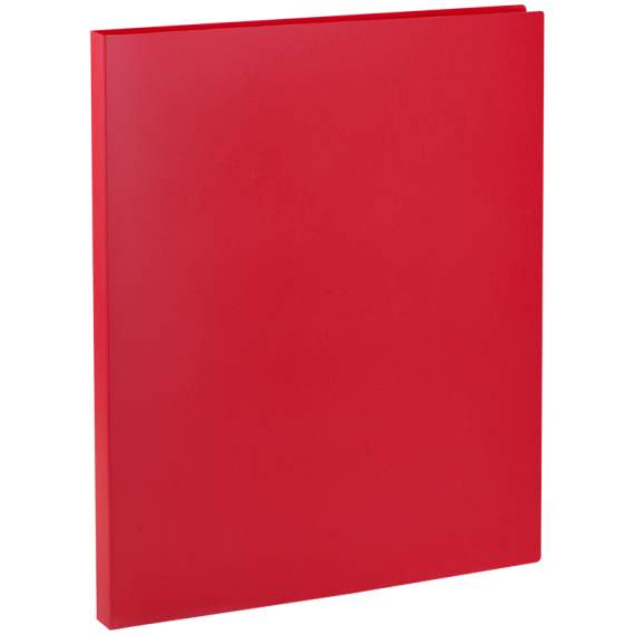 Папка с пружинным cкоросшивателем OfficeSpace, 14мм, 450мкм, красная,FS3_318