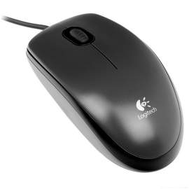 Мышь Logitech M100 Dark Mouse USB серый,910-005003
