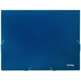 Папка-короб на резинке Berlingo А4, 50мм, 700мкм, синяя,AB5002