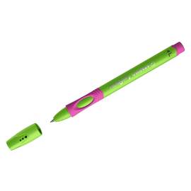 Ручка шариковая Stabilo "LeftRight" для левшей, синяя, 0,8мм,грип,зелен/малинов. корпус,6318/7-10-41