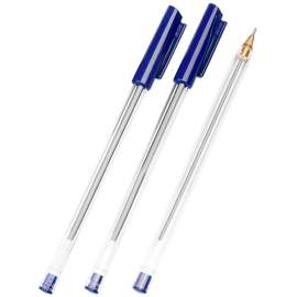 Ручка шариковая одноразовая, синяя Стамм "РШ 800", 0,7мм, РШ800