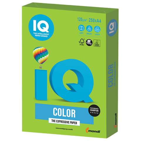 Бумага цветная IQ 
