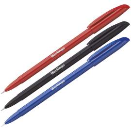 Ручка шариковая Berlingo "Metallic" синяя, 0,7мм, корпус ассорти,CBp_70752