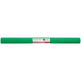 Бумага крепированная Greenwich Line, 50*250см, 32г/м2, зелёная, в рулоне,CR25068