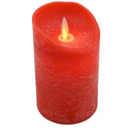 Светильник-свеча декоративный светодиодный Artstyle с эффектом мерцания, красный,TL-940R