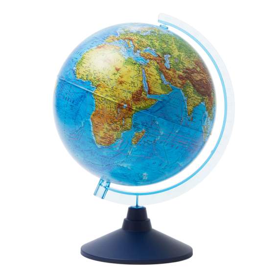 Глобус физический Globen, 25см, на круглой подставке,Ке012500186