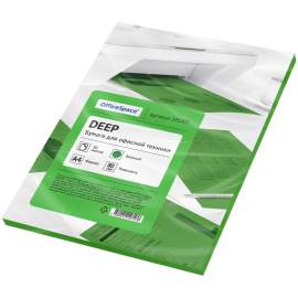 Бумага цветная OfficeSpace deep А4, 80г/м2, 50л. (зеленый),245201