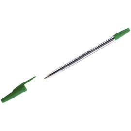 Ручка шариковая Corvina "51 Classic" зеленая, 1,0мм, прозрачный корпус	,40163/04