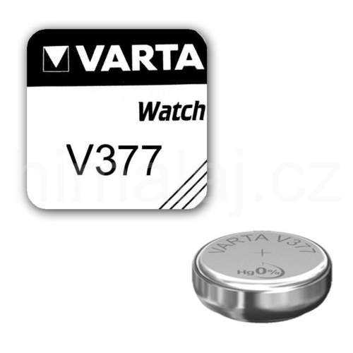 Батарейка часовая Varta 377 Watch 1шт/бл 4008496273423
