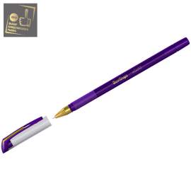 Ручка шариковая Berlingo "xGold" фиолетовая, 0,7мм, игольчатый стержень, грип CBp_07504