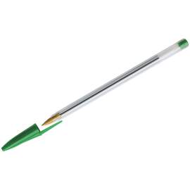 Ручка шариковая одноразовая, зеленая, 0,7мм,BPg_15935,5449283