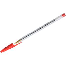 Ручка шариковая одноразовая, красная, 0,7мм,BPr_15931,5449282,D00201