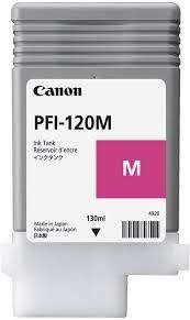 Картридж CANON PFI-120 M пурпурный, 130мл,Canon imagePROGRAF TM-200,205,300,305,арт. 2887C001