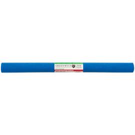 Бумага крепированная Greenwich Line, 50*250см, 32г/м2, синяя, в рулоне	,CR25054